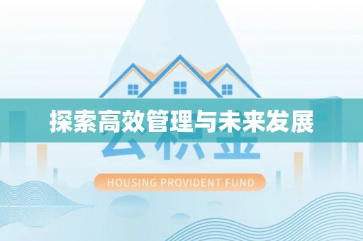 滁州探索高效管理与未来发展