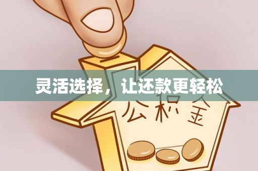 滁州灵活选择，让还款更轻松