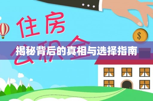 滁州揭秘背后的真相与选择指南