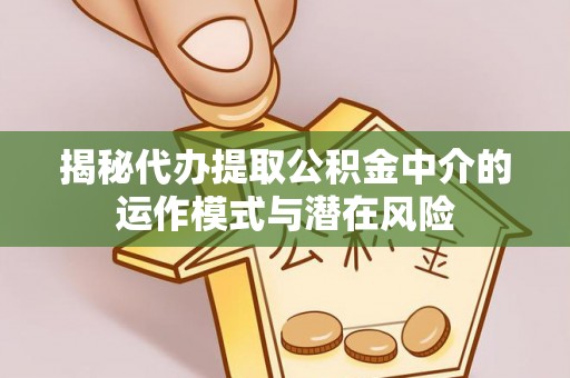 滁州揭秘代办提取公积金中介的运作模式与潜在风险