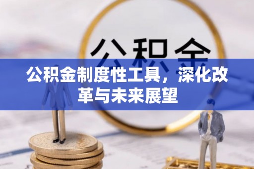 滁州公积金制度性工具，深化改革与未来展望