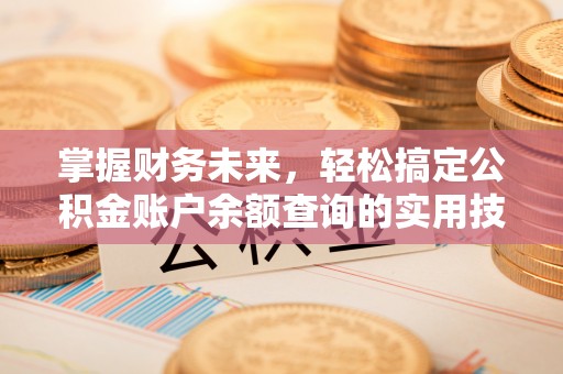 滁州掌握财务未来，轻松搞定公积金账户余额查询的实用技巧