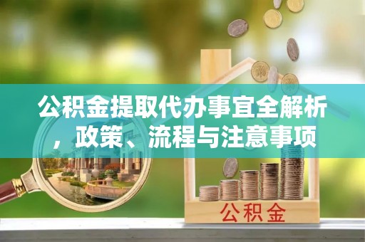 滁州公积金提取代办事宜全解析，政策、流程与注意事项