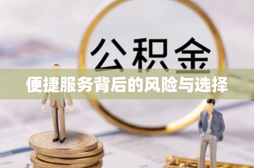 滁州便捷服务背后的风险与选择